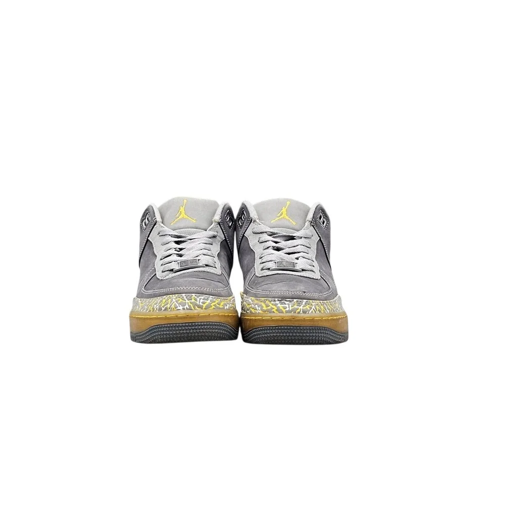 Nike Men's Size 7.5 Air Jordan Fusion 3 Air Force Flint Grey Sneakers 323626-071